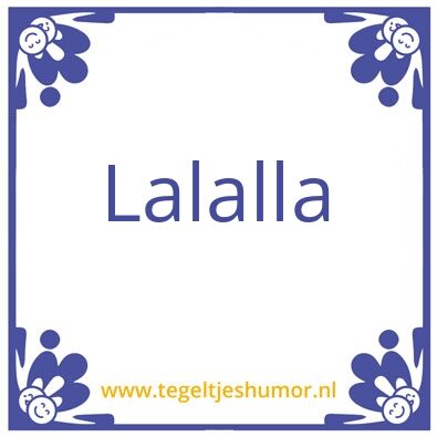 Tegeltje: Nathaly