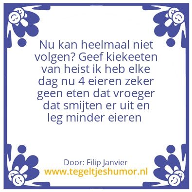 Tegeltje: Heist