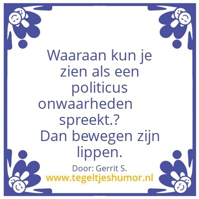 Tegeltje: Ik ben Gerrit.