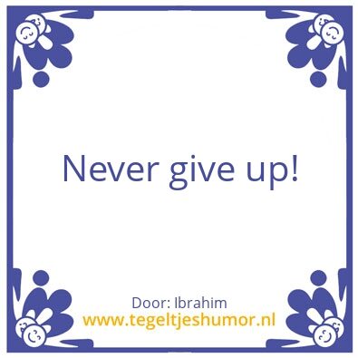Tegeltje: Ibrahim