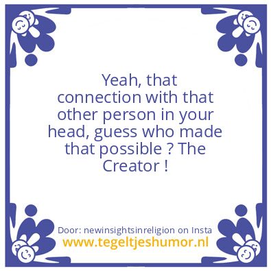 Tegeltje: Have you ever noticed ?