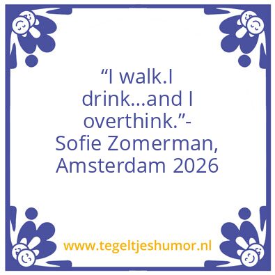 Tegeltje: .