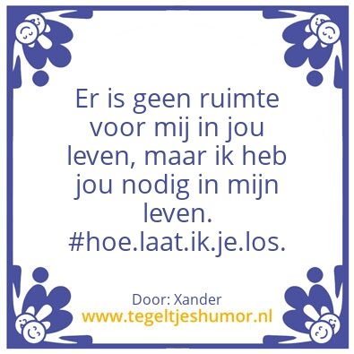 Tegeltje: Wat gebeurd er met mij?