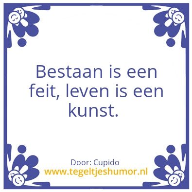Tegeltje: cupido