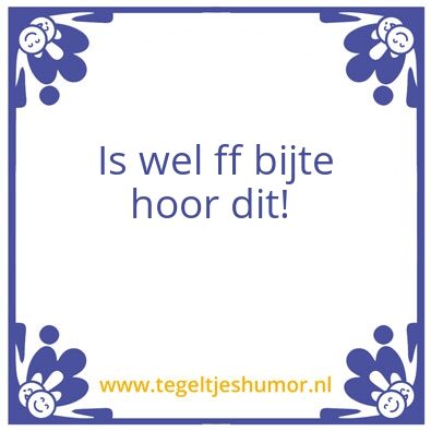 Tegeltje: Rob Geus