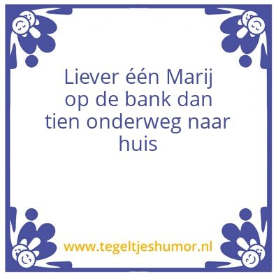 Tegeltje: Marij