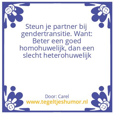 Tegeltje: Huwelijk