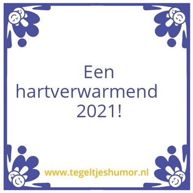 Tegeltje: 2021