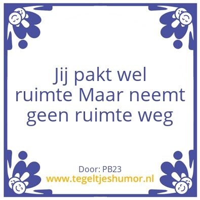 Tegeltje: Niels