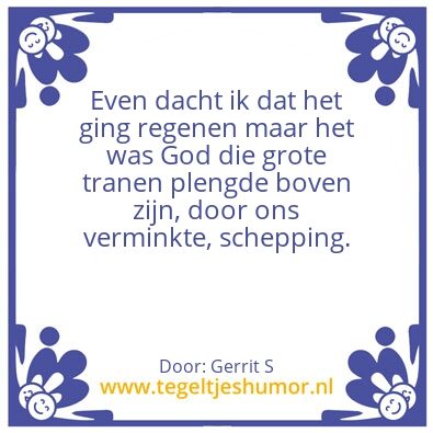Tegeltje: Ik ben Gerrit