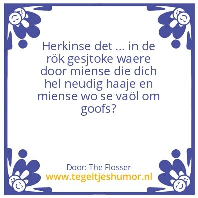 Tegeltje: overige