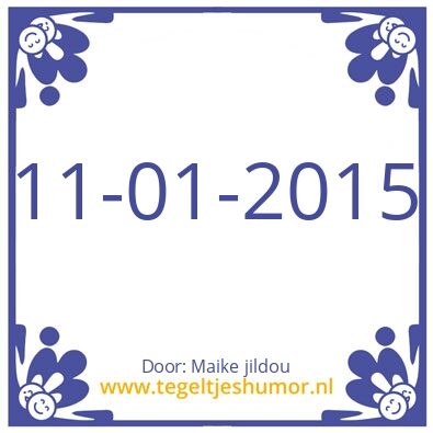 Tegeltje: Tegeltje