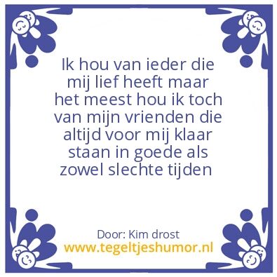 Tegeltje: Liefde