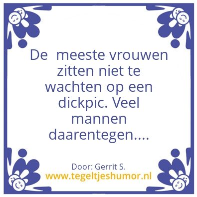Tegeltje: Ik ben Gerrit.