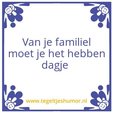 Tegeltje: Zoals beloofd