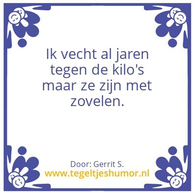 Tegeltje: Ik ben Gerrit.
