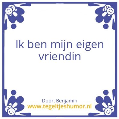 Tegeltje: tegelt
