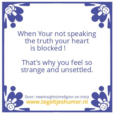 Tegeltje: Now You Know
