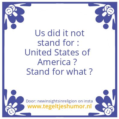 Tegeltje: it is personal.
