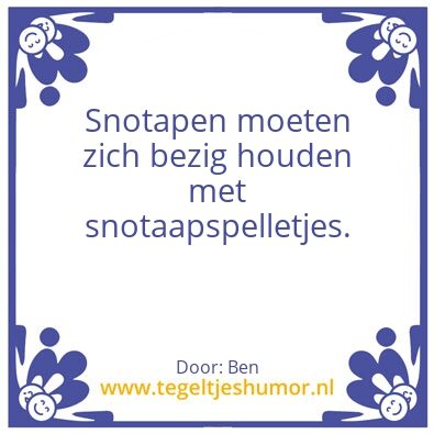 Tegeltje: Ben