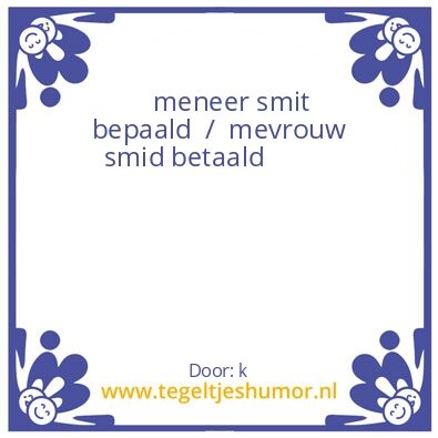 Tegeltje: kees