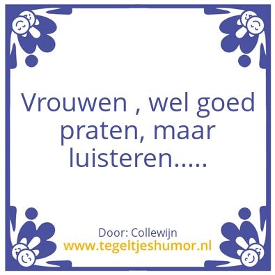 Tegeltje: Vrouwen