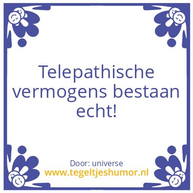 Tegeltje: Universe