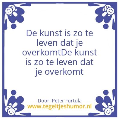 Tegeltje: Tegeltje