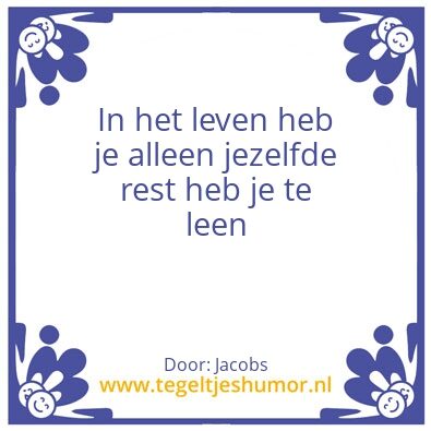 Tegeltje: Carpe Diem
