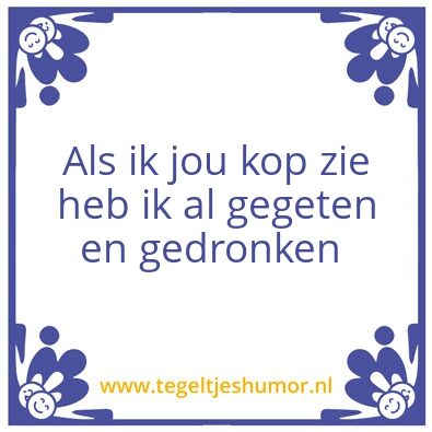 Tegeltje: Collega