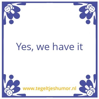 Tegeltje: Luc