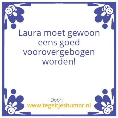 Tegeltje: Tegeltje