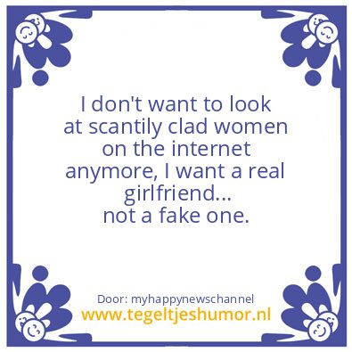 Tegeltje: scantily clad women