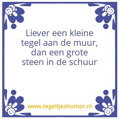 Tegeltje: Bassie