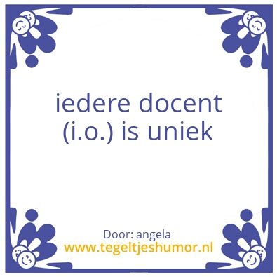 Tegeltje: wijsheden