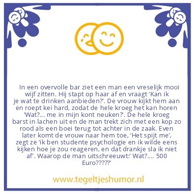 Tegeltje: MOOI WIJF IN DE KROEG