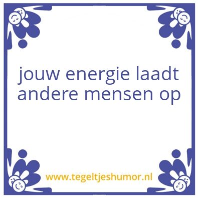 Tegeltje: X
