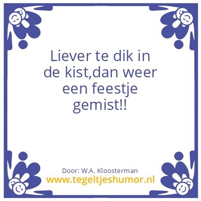 Tegeltje: Geniet van het leven