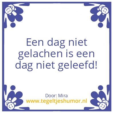 Tegeltje: positiviteit