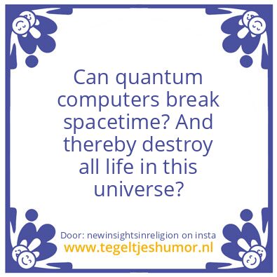 Tegeltje: SpaceTime