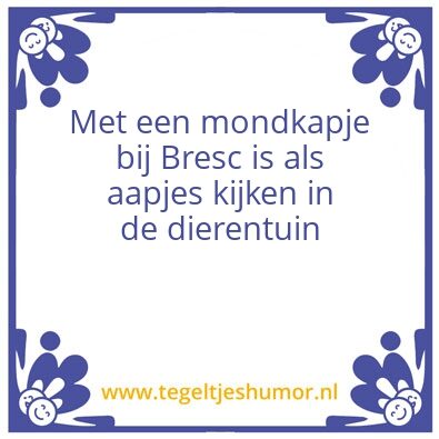 Tegeltje: Bresc