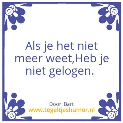 Tegeltje: M.Rutte