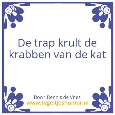 Tegeltje: huh??