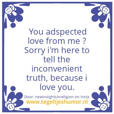 Tegeltje: THE SIMPLE SOLUTION ?