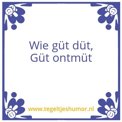 Tegeltje: smir