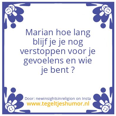 Tegeltje: painted face and painted smile