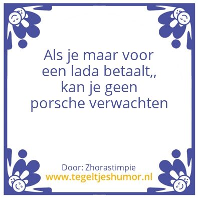 Tegeltje: Het Verschil