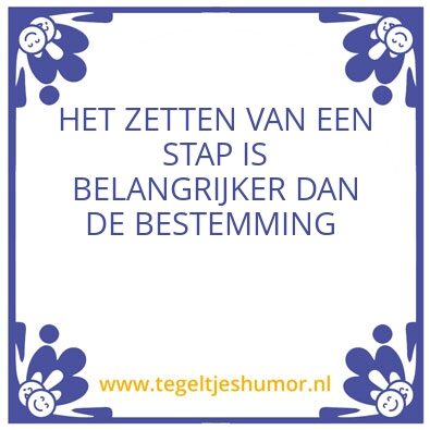 Tegeltje: Citaat