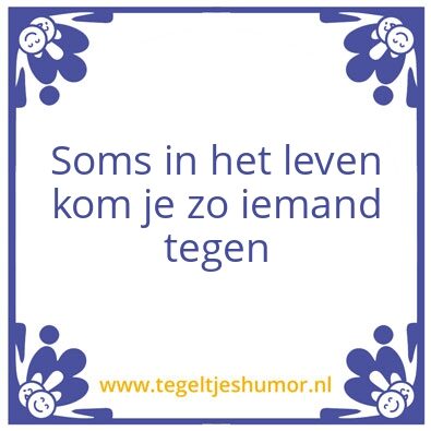 Tegeltje: Vriendschap