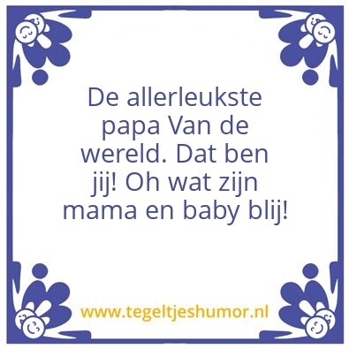Tegeltje: Blij